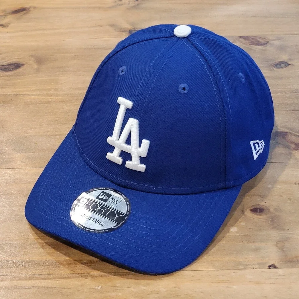Los Angeles Dodgers Hat Cap Strap Back Blue 9Forty One Size MLB Baseball LA